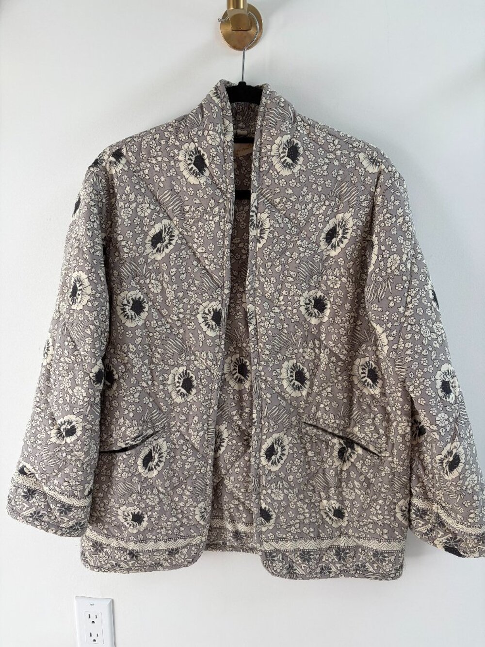 Natalie Martin Quilted Floral Jacket